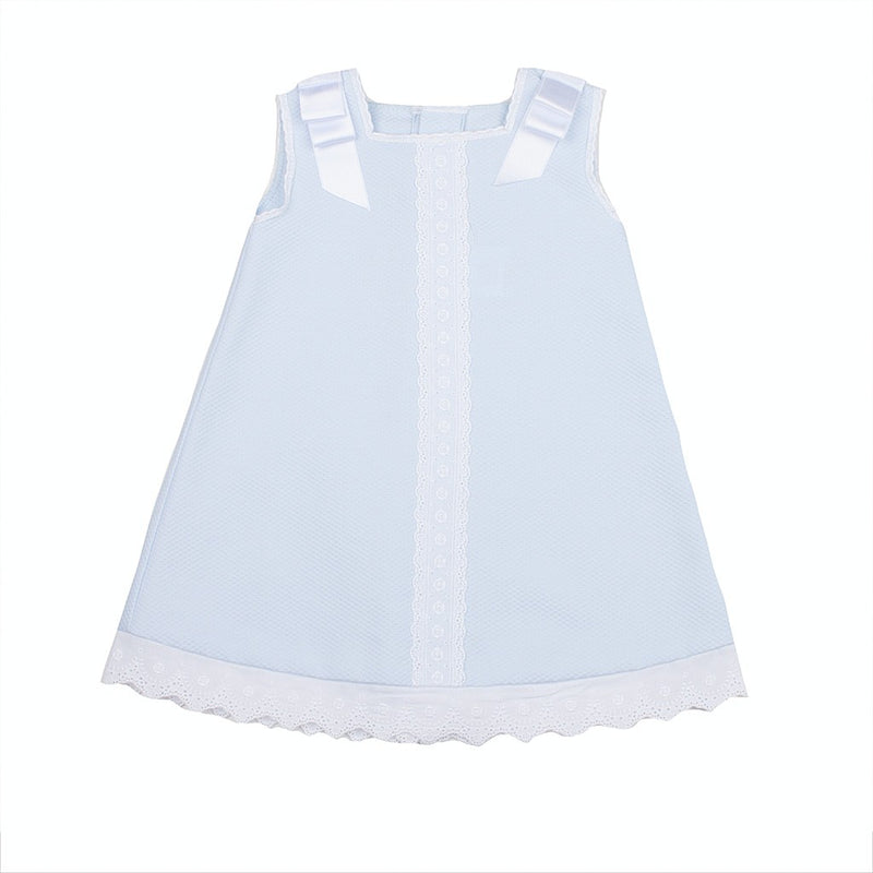 Faldón sin mangas de piqué