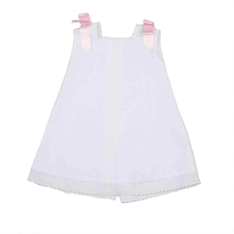 Faldón sin mangas de piqué