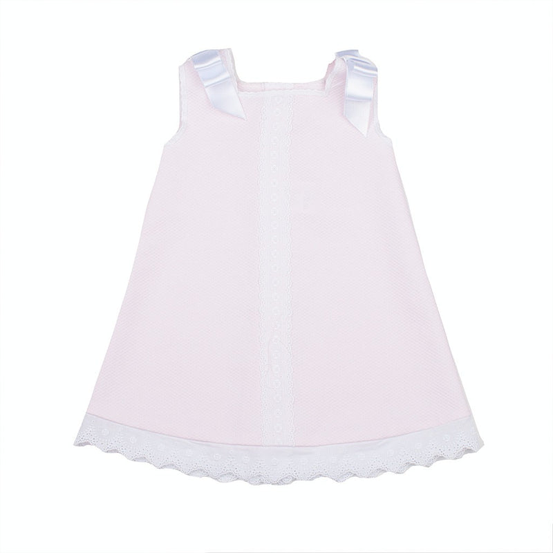 Faldón sin mangas de piqué