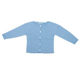 Chaqueta larga cuello a la caja de perlé