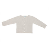 Chaqueta  larga cuello a la caja de perlé