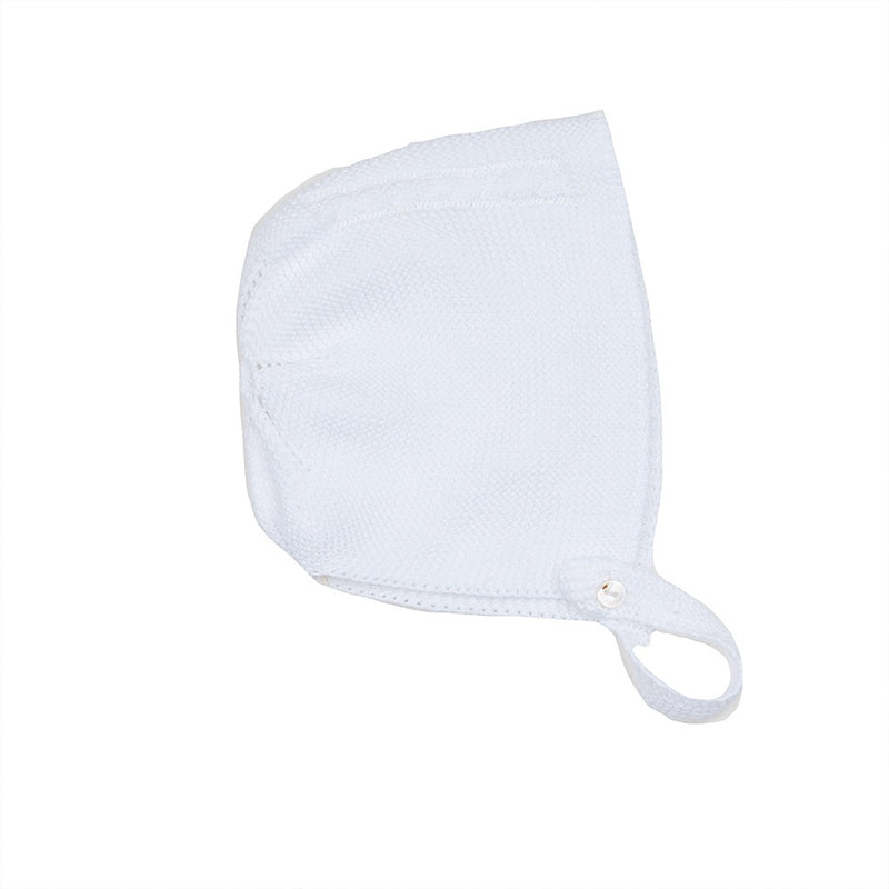 Capota punto bobo perlé con ochos