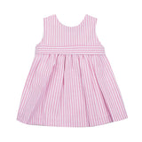 Vestido sin mangas con rayas