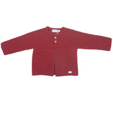 Chaqueta punto bobo con dos botones