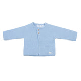 Chaqueta punto bobo con dos botones