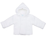 Chaqueta punto bobo doble con ochos