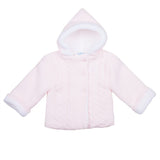 Chaqueta punto bobo doble con ochos