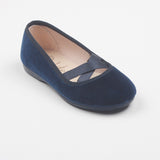 Manoletina cruces terciopelo