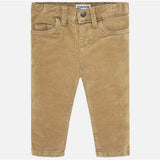 Pantalón pana slim fit básico bebé