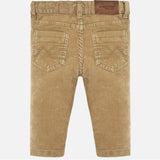 Pantalón pana slim fit básico bebé