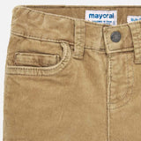 Pantalón pana slim fit básico bebé