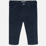 Pantalón pana slim fit básico bebé