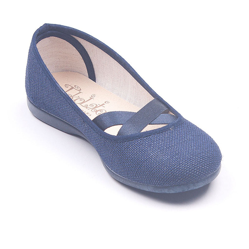 Manoletina cruces de lino