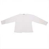 Chaqueta perle larga punto media dos botones