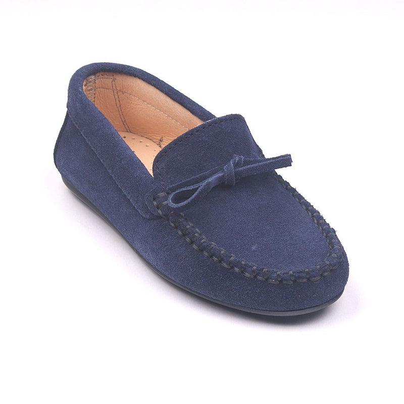 Mocasín lazo serraje