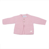 Chaqueta punto bobo con dos botones