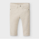Pantalón pana slim fit básico bebé