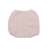 Cubrepañal punto bobo y ochos