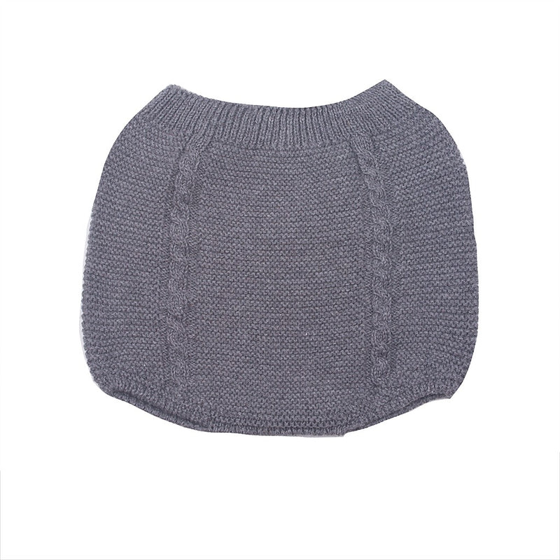 Cubrepañal punto bobo y ochos