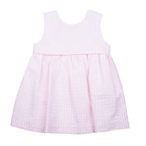 Vestido sin mangas con rayas