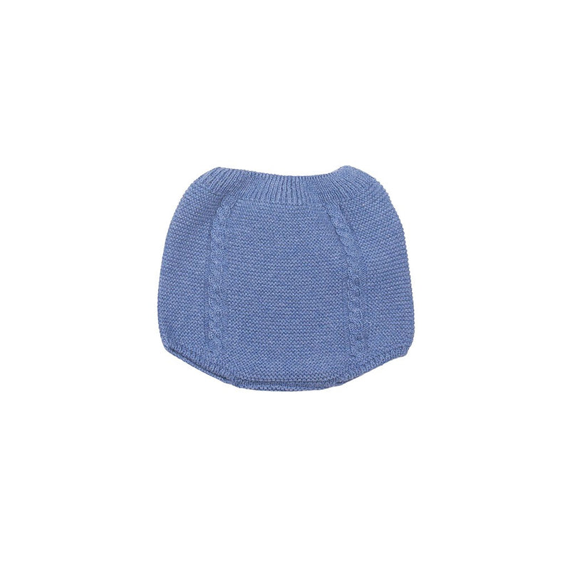 Cubrepañal punto bobo y ochos