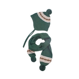 Conjunto gorro y bufanda cenefa