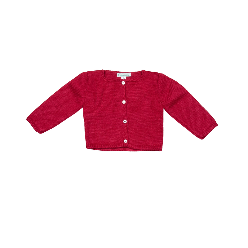 Chaqueta punto abotonada