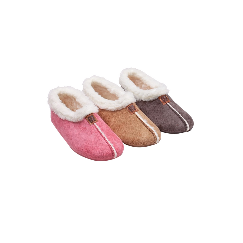 Zapatilla interior borrego