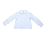 Camisa oxford cuello pico