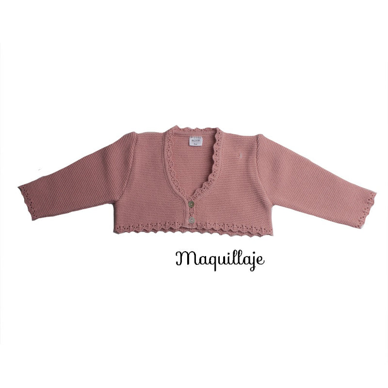 Chaqueta punto bobo invierno