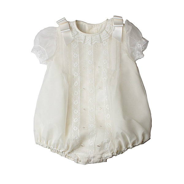 Ranita bautizo manga corta