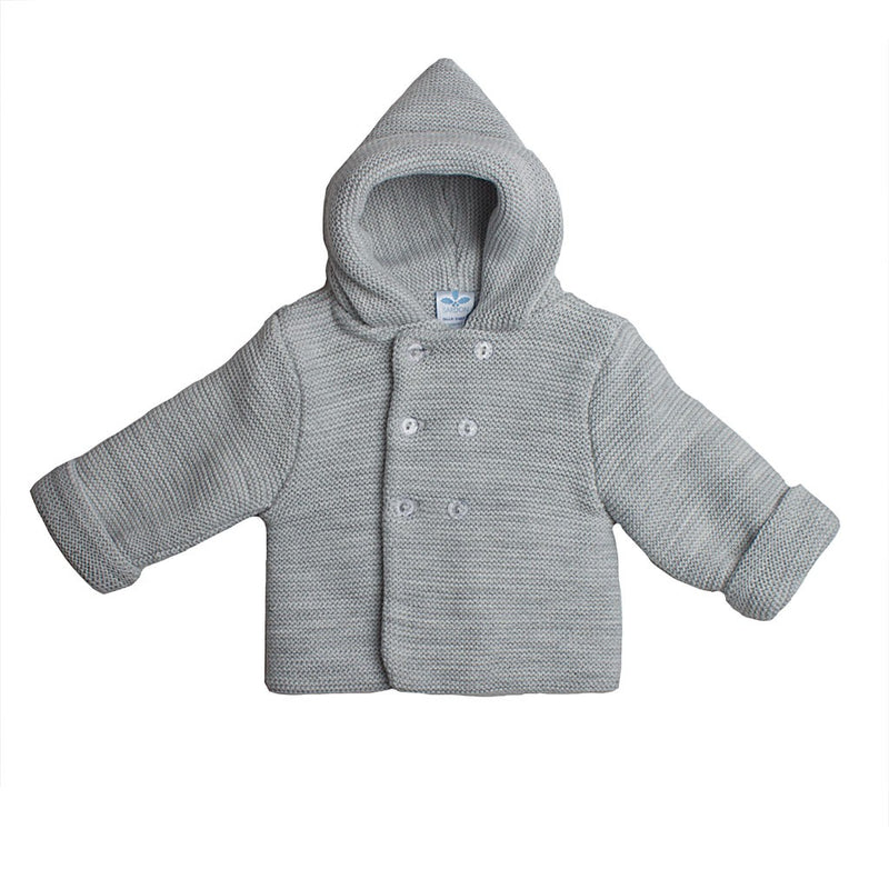 Chaqueta punto bobo doble