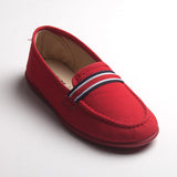 Mocasín tela con cinta