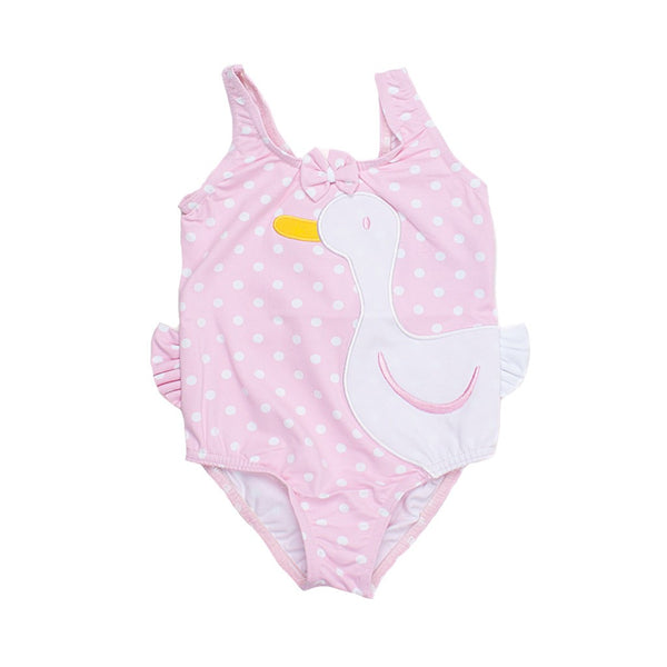 Bañador niña pato