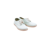 Blucher salvia cordón lino