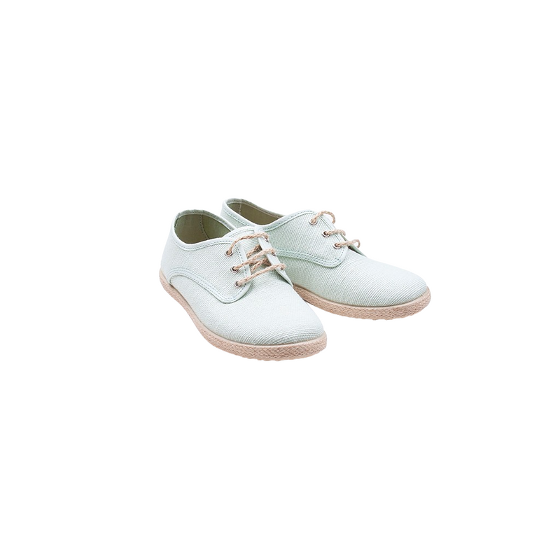 Blucher salvia cordón lino