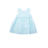 Vestido sin mangas con rayas