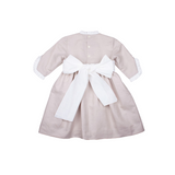 Vestido fajin manga francesa