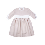 Vestido fajin manga francesa