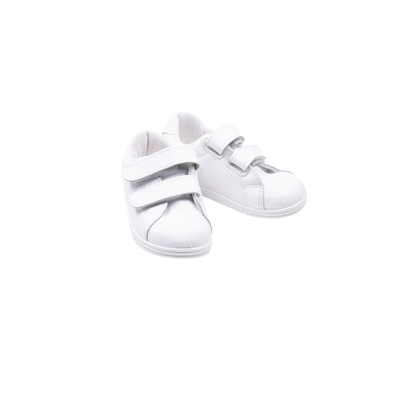 Deportiva dos velcros piel